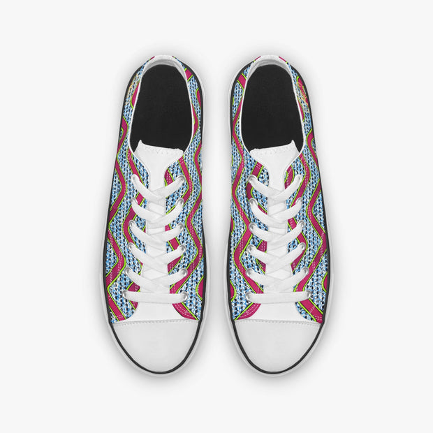 Sneakers Kakips - Zebra (Blanc)